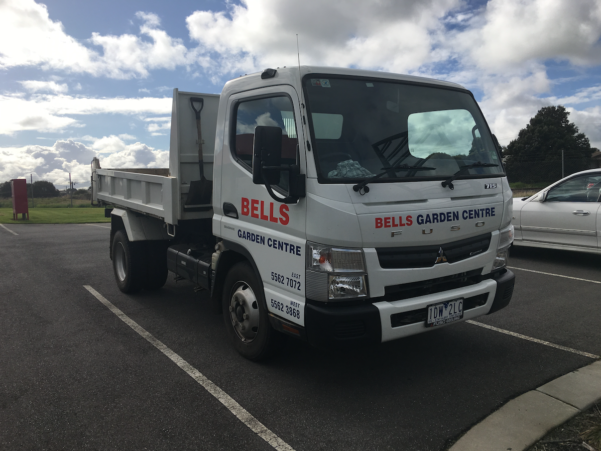 Bells Garden Vehicle Signage