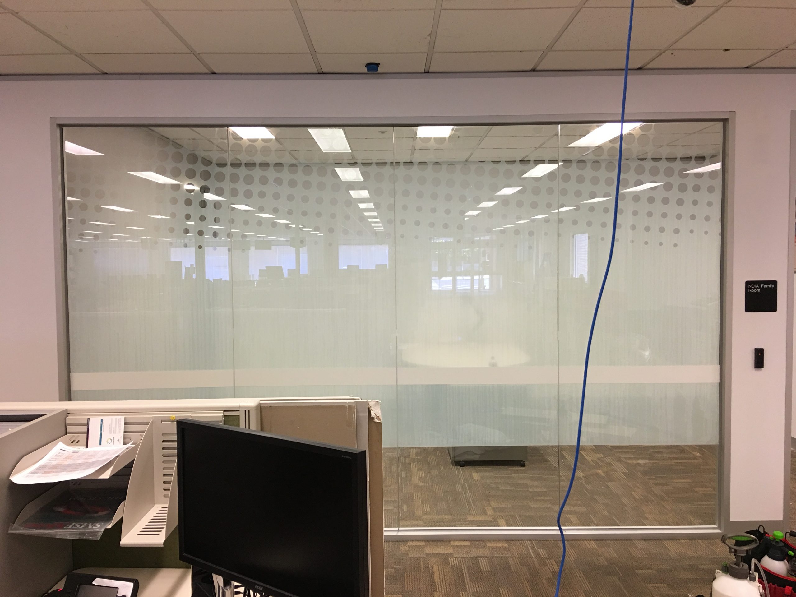 DHS Office Window Film