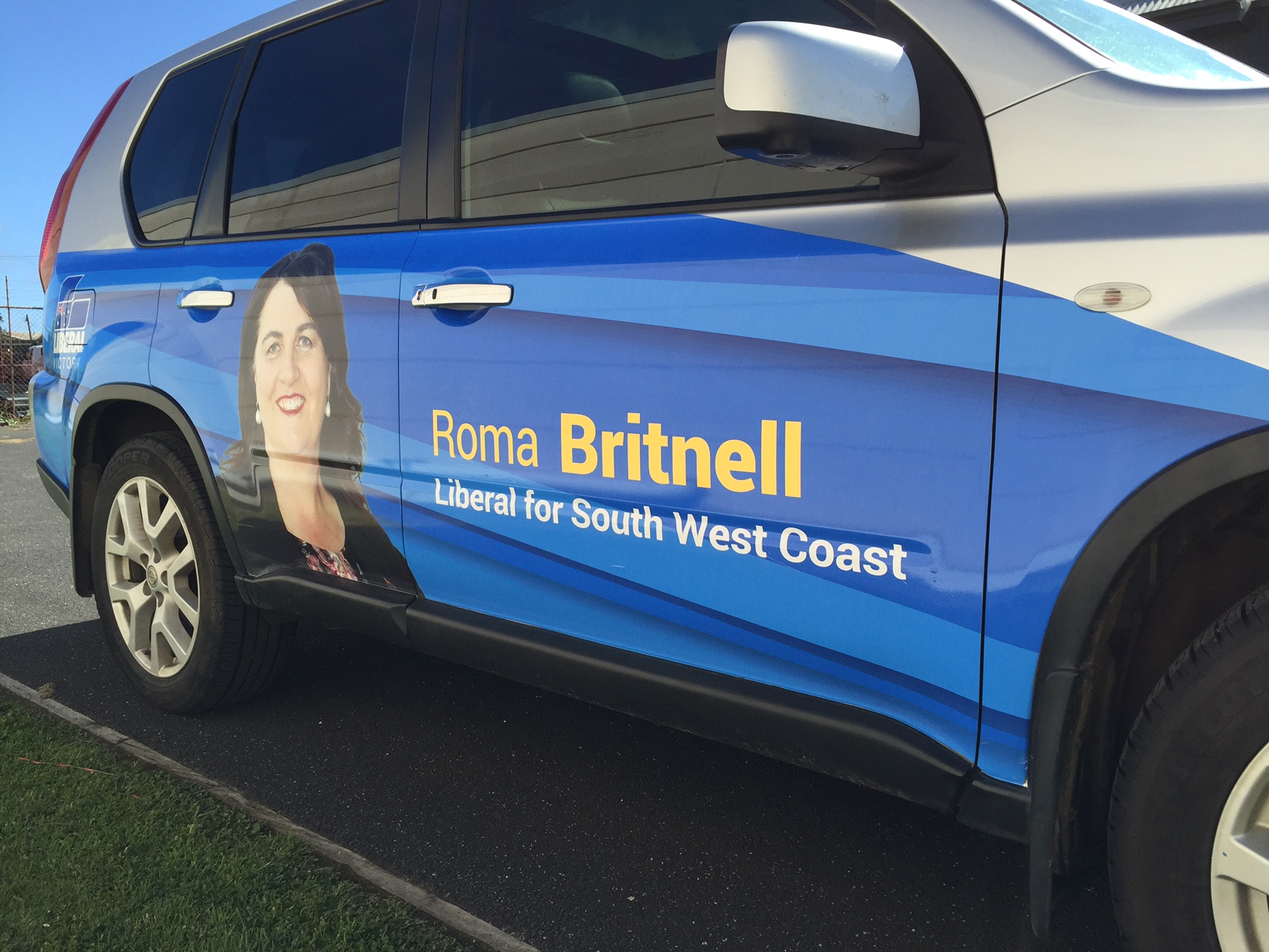 Roma Britnell Vehicle Signage