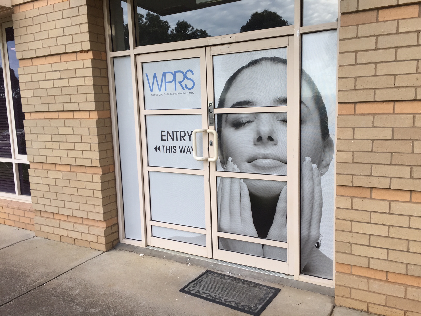 WPRS Window Signage