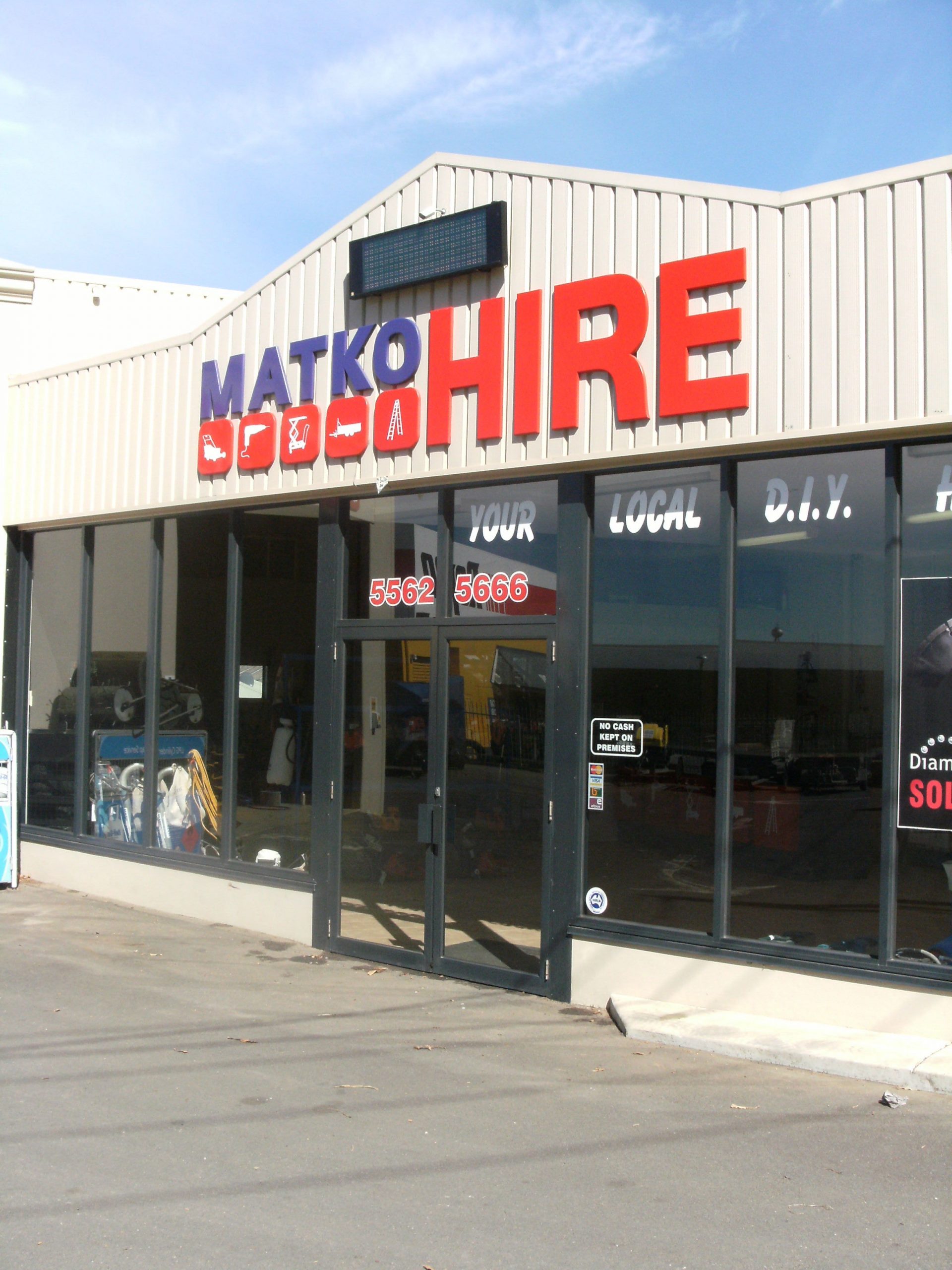 Matko Hire 3d Letters