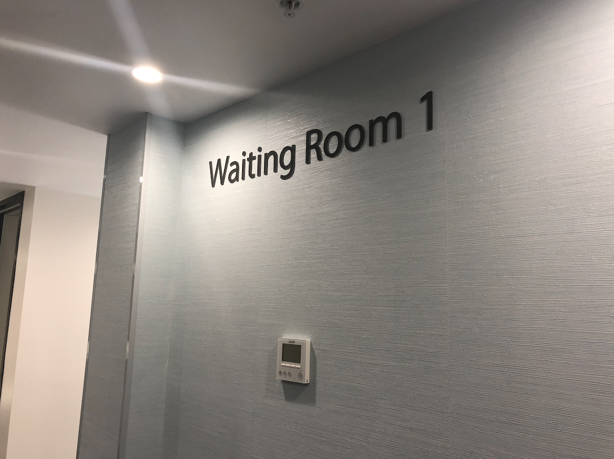 Waiting Room 3d letters