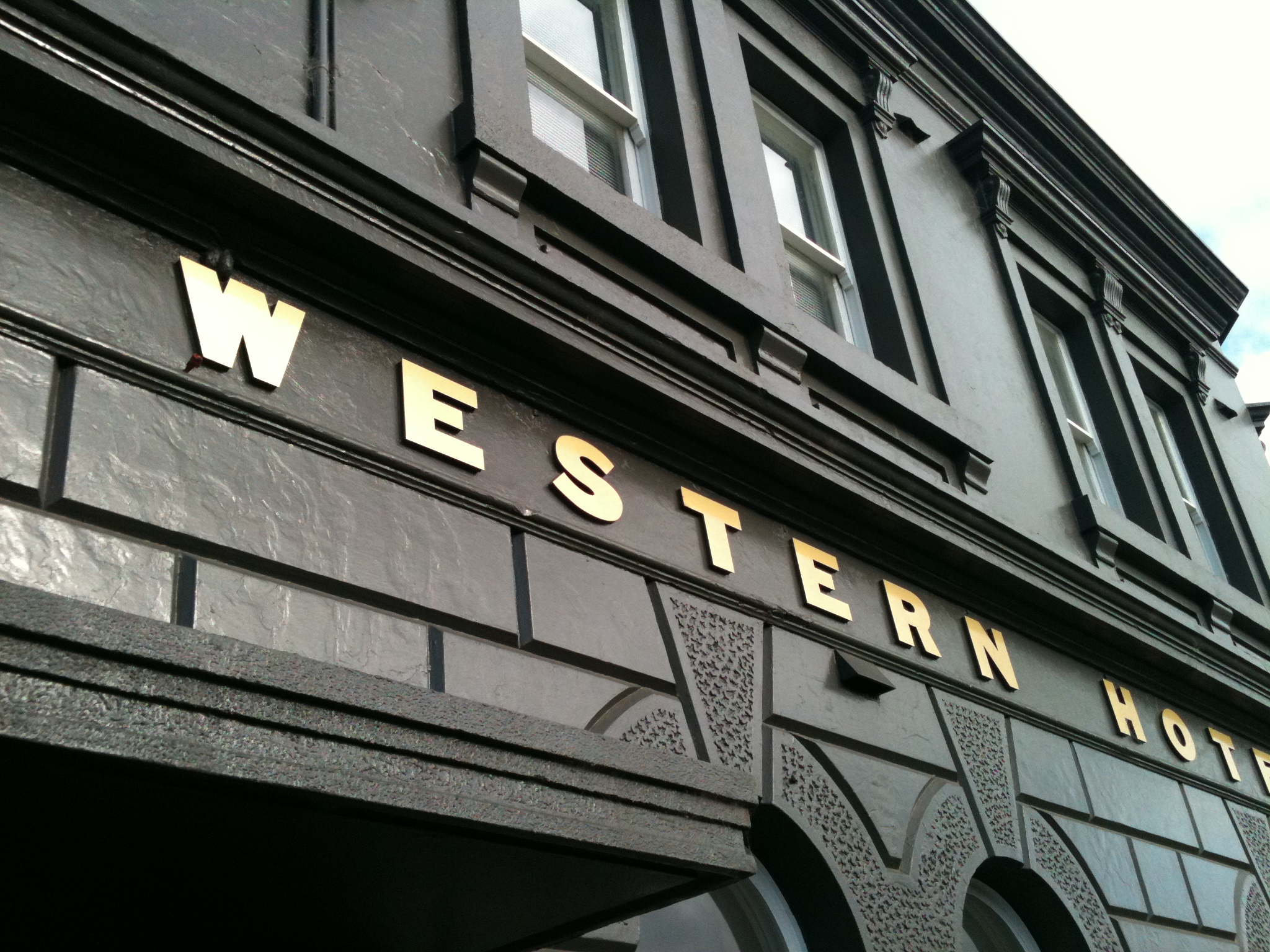 Western Hotel 3d Letters