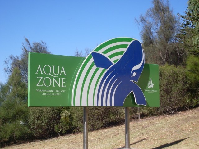 Aquazone Pylon Sign