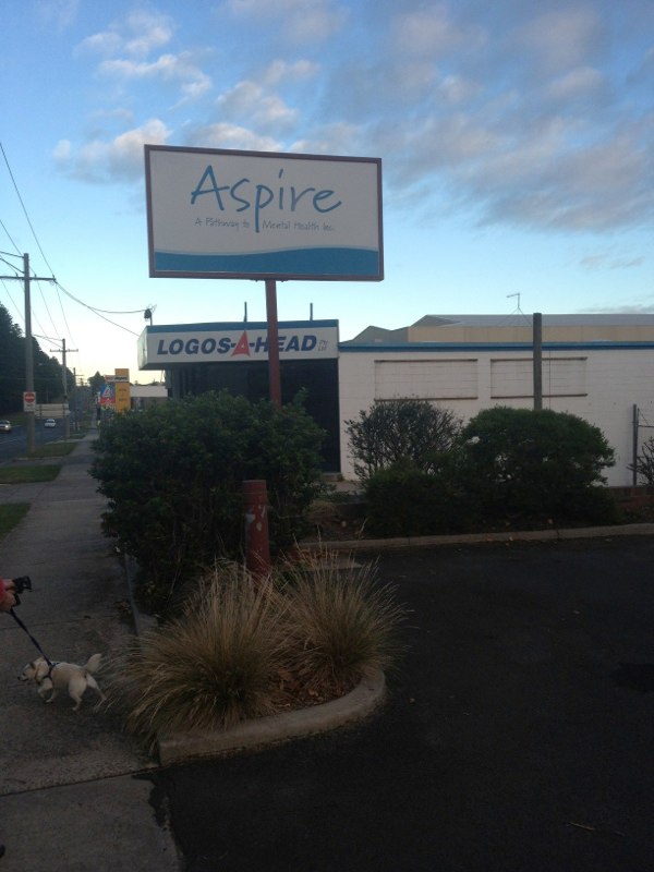 Aspire Pylon Sign