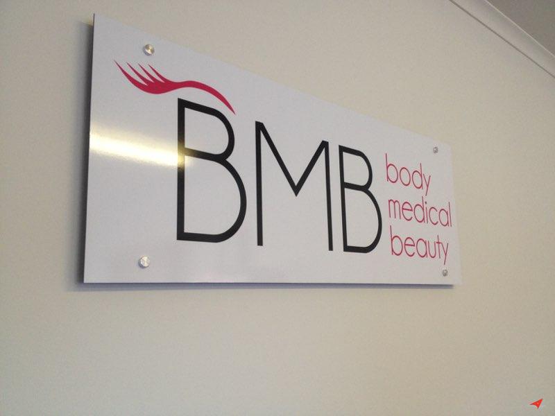 BMB Reception Sign