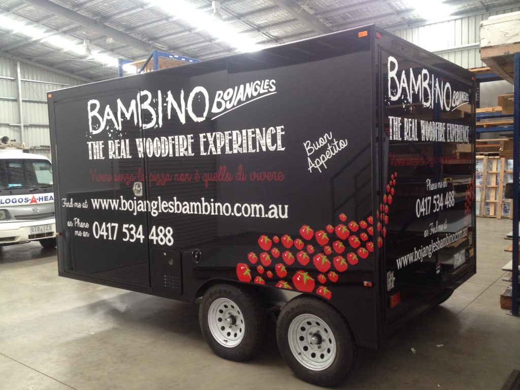 Bambino Trailer Signage