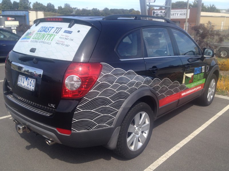 Coast to Country Vehicle Signage