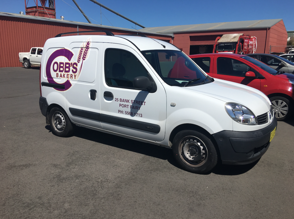 Cobbs Bakery Vehicle Signage