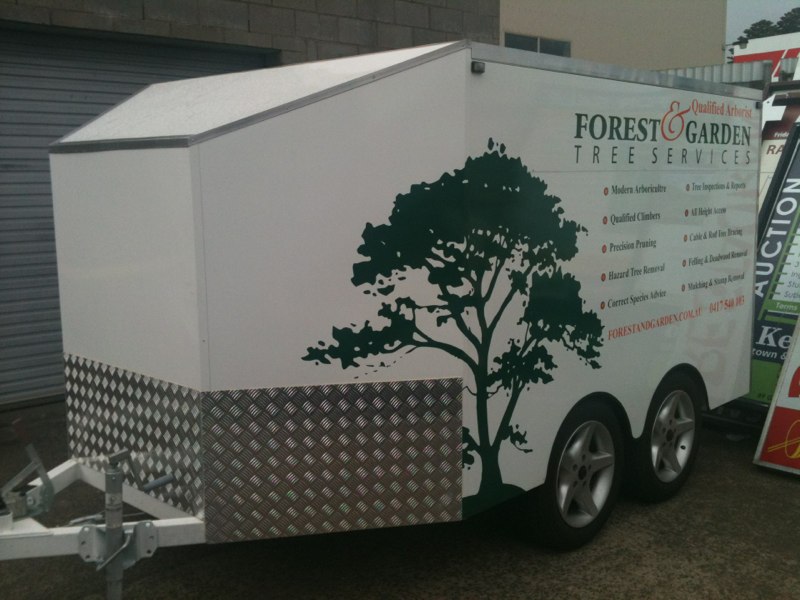 Foest and Garden Vehicle Signage