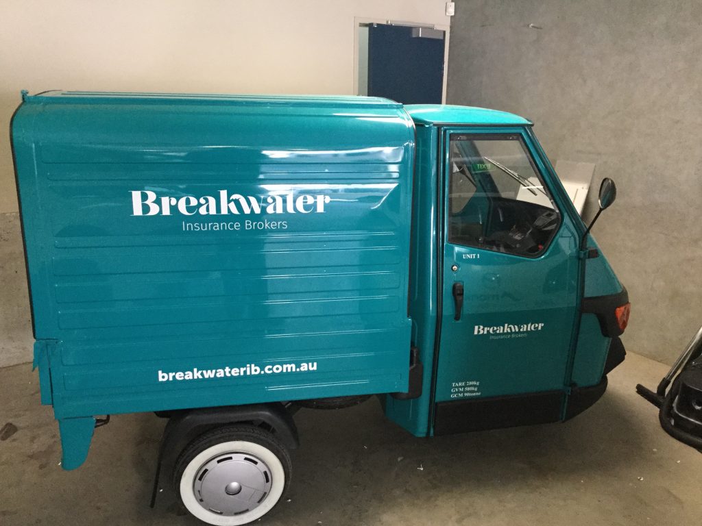 Breakwater Insurance Vehicle Signage