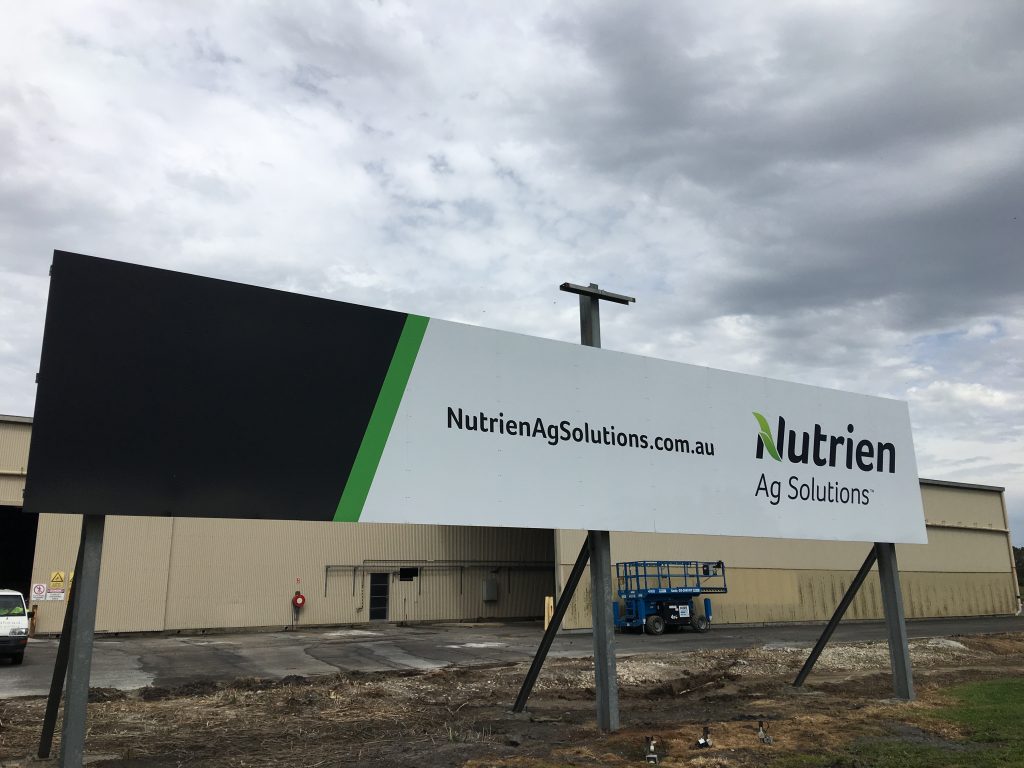 Nutrien Billboard Sign