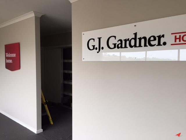 GJ Gardner  Reception Sign