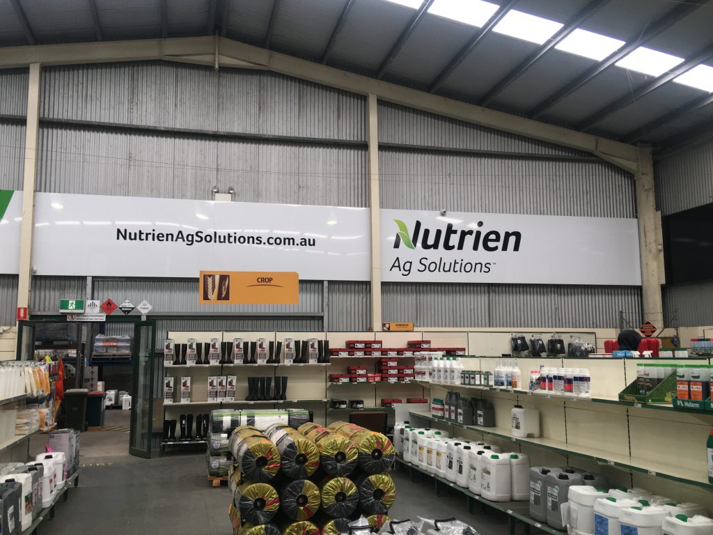 Nutrien Internal Sign