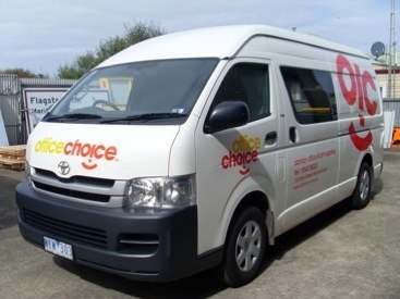 Office Choice Vehicle Signage