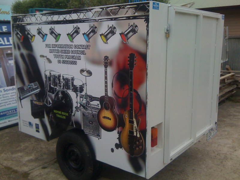 Pipe Band Vehicle Signage