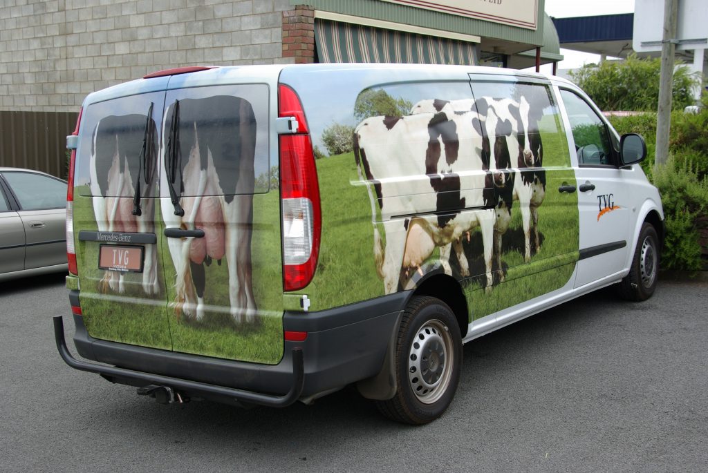 The Vet Group Vehicle Signage