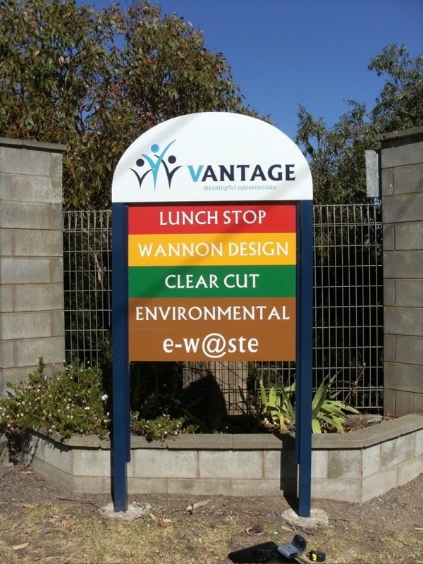 Vantage Pylon Sign