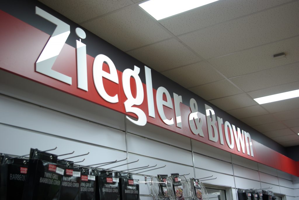 Zieglar and Brown 3d Letters