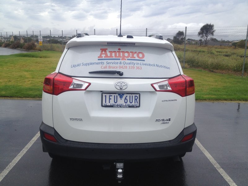 anipro Vehicle Signage