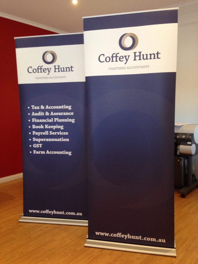 coffey hunt Retractable Banner