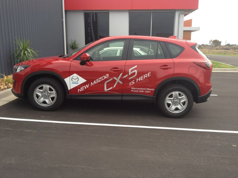 mazda cx5 Vehicle Signage